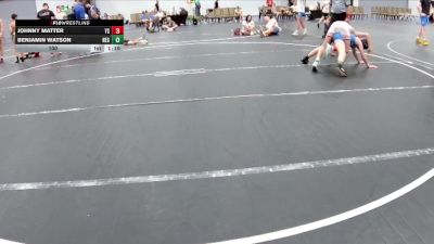 100 lbs Round 5 (6 Team) - Johnny Matter, Yale Street vs Benjamin Watson, New England Gold
