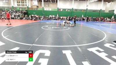 160 lbs Quarterfinal - Jake Bacon, Wyoming Seminary vs Dashiell Hort, Poly Prep