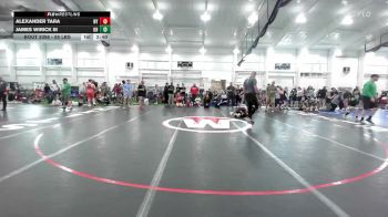 85 lbs Round Of 16 - Alexander Tara, NY vs James Wirick III, OH