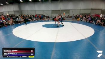 180 lbs Round 1 (8 Team) - Isabella Renfro, Missouri Fire vs Bella Porcelli, Iowa