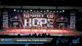 Diamonds All Stars Knockouts [2021 Senior 4 Day 1] 2021 Universal Spirit: Spirit of Hope National Championship