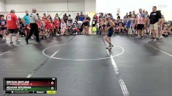 68 lbs Round 1 (4 Team) - Bryson Bistline, U2 Journeymen Uprising vs Keagan Bousman, Buffalo Valley WC