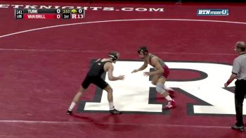 141 m, Carter Happel, Iowa vs Michael Van Brill, Rutgers