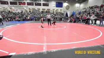 52 lbs Round Of 16 - Jacob Rodriguez, Wasco Wrestling vs Kayden Arevalos, Socal Grappling Club