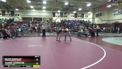 165 lbs 21st Place Match - Selvin Gonzalez, Clarion-Goldfield-Dows vs Tanner Cournoyer, Pleasant Valley