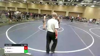 126 lbs Consi Of 16 #2 - Peter Bowen, Bay Area Dragons vs Andres Jiron, Rio Rancho