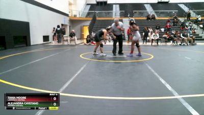 130 lbs Semifinal - Tania Moore, Lawrence Central vs Alejandra Cayetano, Warren Central