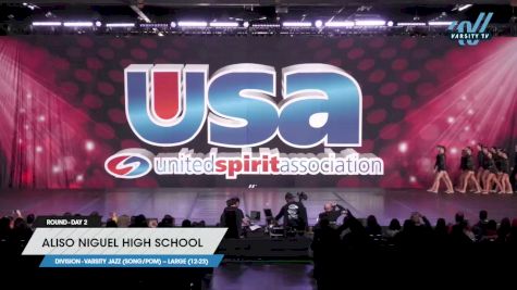 Aliso Niguel High School - Varsity Jazz (Song/Pom) -- Large (12-23) [2023 Varsity Jazz (Song/Pom) -- Large (12-23) Day 2] 2023 USA Spirit & Junior Nationals/Collegiate Championships