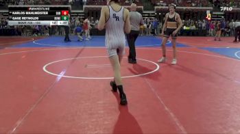 123 lbs Champ. Round 2 - Karlos Mahlmeister, Darkhorse Wrestling Club vs Gage Reynolds, Snake River Youth Wrestling Cl