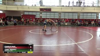 133 lbs Champ. Round 1 - Charlie Pavis, Worcester Polytechnic vs Chris Tringali, Roger Williams