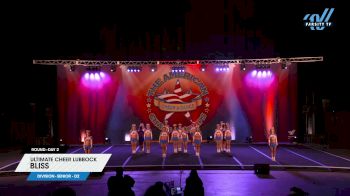 Ultimate Cheer Lubbock - BLISS [2025 L3 Senior - D2 Day 2] 2025 The American Legacy Fort Worth Nationals