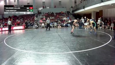 126 lbs 1st Place Match - Dillinger Collins, VA Elite vs Liam Bentley, Virginia Team Predators