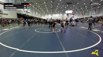 58 lbs Cons. Round 3 - Valin Bachman, Barker/Royhart Wrestling Club vs Kaia Purdy, Newark Youth Wrestling
