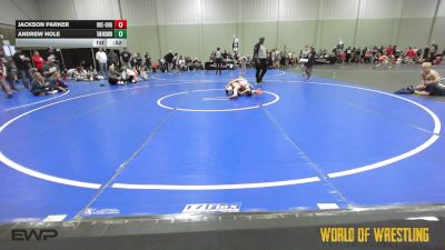 80 lbs Rr Rnd 5 - Jackson Parker, OK Elite 12U Orange vs Andrew Hole, Team Wisconsin 12U