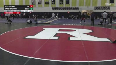 157 lbs Consi Of 8 #1 - Kyle Deisley, Franklin & Marshall vs Marc Maurath, New York City Regional Training Center