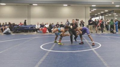 120 lbs Round Of 128 - Gavyn Bowkley, NC vs Lazaro Soto, FL