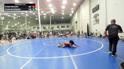 102 lbs Rr Rnd 1 - Ayden Delgado, VHW Red - HSC vs Julian McCrinnon, Team Diamond Fish - HSC