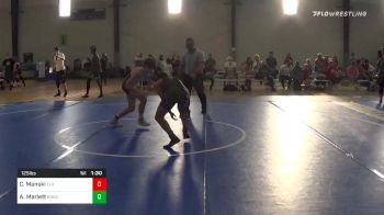 125 lbs Prelims - Chase Manski, Elk Grove Wreslting Academy vs Anthony Marlett, Greg Gomez Trained