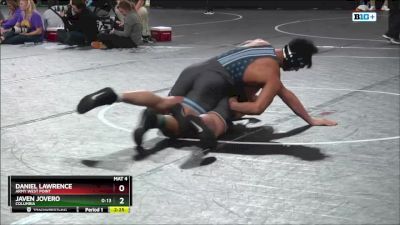 197 lbs Cons. Round 3 - Javen Jovero, Columbia vs Daniel Lawrence, Army West Point