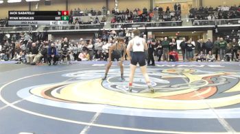 120 lbs 3rd Place - Jack Sabatelli, Toll Gate vs Ryan Morales, Hope