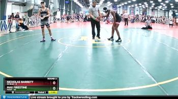 140 lbs Rd# 2 10:30am Friday - Max Firestine, POWA vs Nicholas Barrett, PA Blue