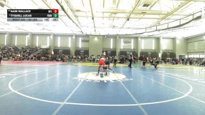 165 lbs Consi Of 8 #2 - Naim Wallace, Norwich Free Academy vs Tyquell Lucas, Foran