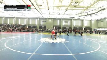 165 lbs Consi Of 8 #2 - Naim Wallace, Norwich Free Academy vs Tyquell Lucas, Foran
