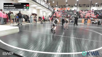 83 lbs Rr Rnd 5 - Ryker Bishop, Salina Wrestling Club vs Ryder Steddum, Salina Wrestling Club