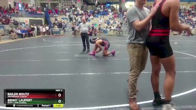 190 lbs Cons. Round 1 - Benny Laupert, Boys` Latin School vs Bailen Boutz, Archbishop Curley