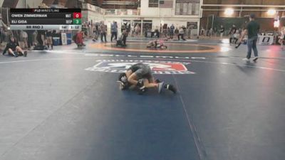65 lbs Rr Rnd 3 - Owen Zimmerman, Mat Assassins vs Eli Gida, Deep Roots