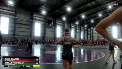 106 lbs Semis & 1st Wrestleback (8 Team) - Ella Thomas, NE United vs Doria Hamlet, Mayhem WC Gray