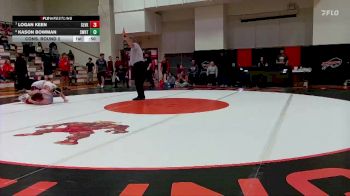 Boys 165 lbs Cons. Round 2 - Logan Keen, Silver Lake vs Kason Bowman, Shawnee Heights