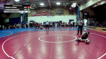 120 lbs Cons. Round 3 - Merric Carnes, Temescal Canyon vs Jayden Hernandez, Ganesha