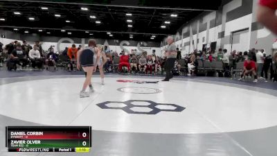 95 lbs Round 4 - Zavier Olver, Team 922 vs Daniel Corbin, Dynasty