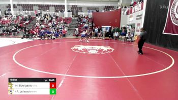 150 lbs Consi Of 8 #2 - Miller Bourgeois, St. Paul's School vs Ashton Johnson, Boyd Buchanon