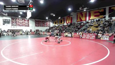 106 lbs 3rd Place Match - Joesph Torres, La Serna vs Daniel Barajas, Downey