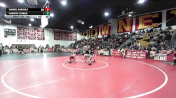 106 lbs 3rd Place Match - Joesph Torres, La Serna vs Daniel Barajas, Downey