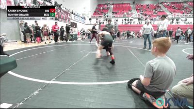 67 lbs Rr Rnd 3 - Kasen Shouse, Cowboy Wrestling Club vs Hunter Graves, Murray County Takedown Club