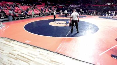 3A 120 lbs Cons. Round 1 - Colton Wyller, Aurora (Marmion Academy) vs Rocco Macellaio, Wheaton (North)