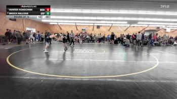 145 lbs Round Of 16 - Hunter Konschnik, Mountain Top vs Brock Kellogg, Arkport