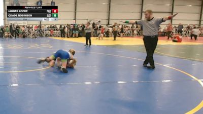 110 lbs Round 1 - 9:00am Friday - Jagger Locke, PA USA vs Quade Robinson, Select