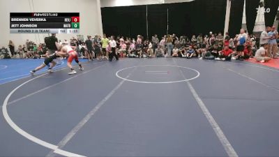 105 lbs Round 2 (6 Team) - Jett Johnson, Mat Assassins Black vs Brennen Veverka, Revival Jokers