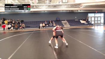120 lbs Round 1 - Jersey Gennrich, Columbus vs Holly Buckmaster, Wahoo