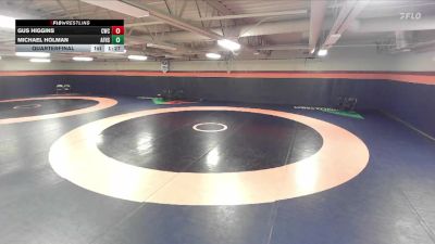 157 lbs Quarterfinal - Gus Higgins, Champions Wrestling Club vs Michael Holman, American Fork High School
