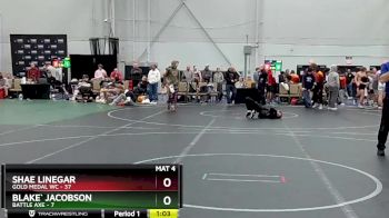 165 lbs Round 7 (8 Team) - Shae Linegar, Gold Medal WC vs Blake` Jacobson, Battle Axe