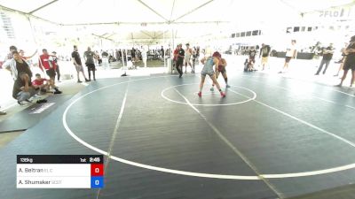 136 kg Semifinal - Aubrei Beltran, El Centro Wolfpack vs Allyah Shumaker, Scotsmen WC