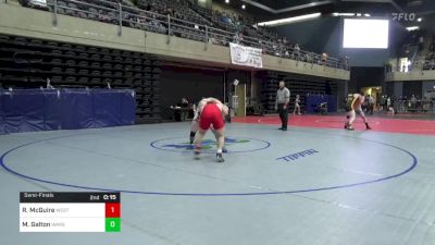 190 lbs Semifinal - Ryan McGuire, West Chester vs Michael Galton, Warsaw