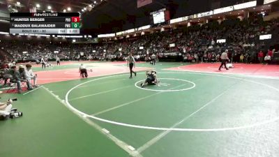 80 lbs Champ. Round 2 - Maddux Balawajder, PWCA vs Hunter Berger, PROA