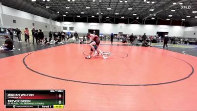 132C 3rd Place Match - Trevor Green, St. Michael The Archangel Catholic vs Jordan Weltzin, Thompson HS