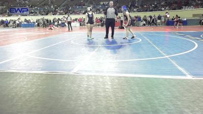 138 lbs Round Of 32 - Stella McCart, Union Girls JH vs Katie Julian, Newcastle Wrestling